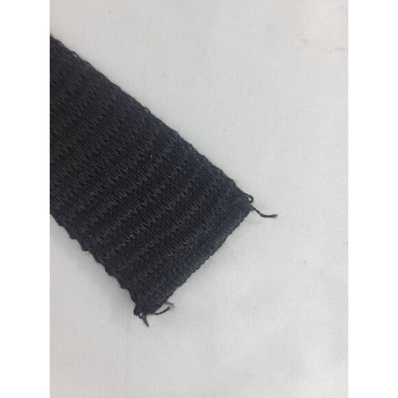 615 COLLECTION SQUARE NIT 100% COTTON NAVY BLUE TIE 52" LONG 2.25 WIDE - Picture 3 of 9